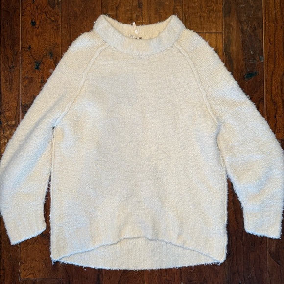 Free People Teddy Oversized Sweater Tunic - Picture 6 of 15